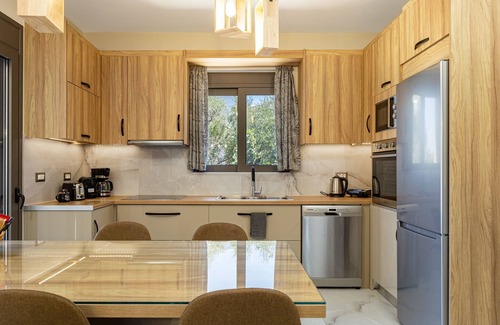 Nerokouros Apartment | Chris apartment with private ecologic pool and kid's playground!