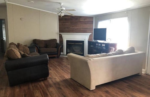 Leesville House | Chrystal Cove a 10 minute walk behind home is Lake Murray