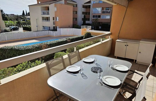 Tamaris Apartment | Ciel Bleu Residence - Swimming pool, balcony, south facing, 4 beds