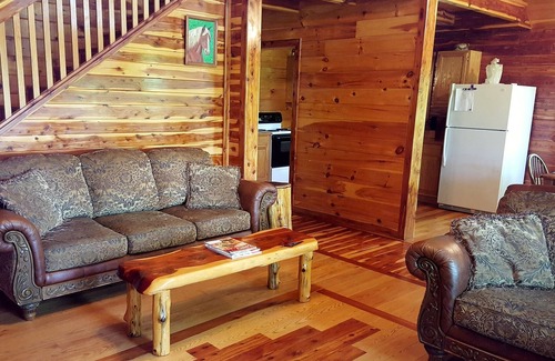 Pickens Cabin | Cimarron Secluded Cabin with Fire Pit and Free Firewood by RedAwning