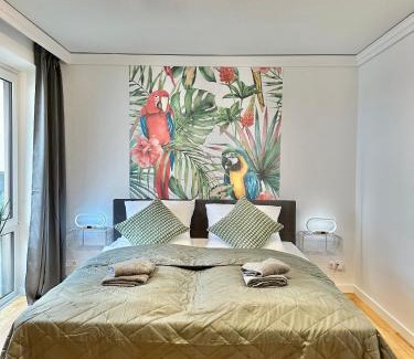 Center Apartment | City-Apartment mit Dachterrasse & Massagesessel in der Fußgängerzone K4