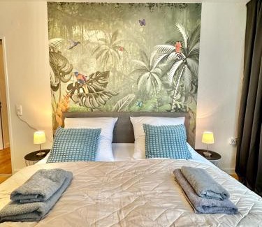 Center Apartment | City-Apartment mit Dachterrasse & Massagesessel in der Fußgängerzone K4