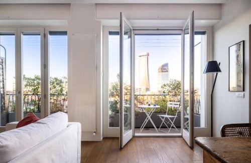 Tre Torri Apartment | City Life View Apartment With Terrace R&R