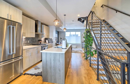 West Colfax House | City Skyline Views: Upscale Denver Townhome
