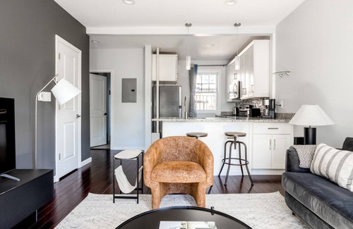Fenway–Kenmore Apartment | Classic Fenway 1BR w/Gym & W/D, nr Fenway T, by Blueground