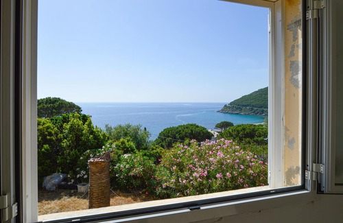 Sisco Apartment | Classic French vacation apartment with large terrace and open fireplace.