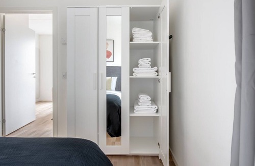 Copenhagen Apartment | Classic Østerbro 2BR w/ W/D & Office, nr Embassies, by Blueground