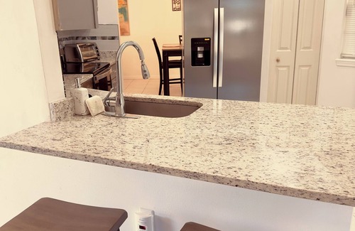 Interchange Square House | Classy Comfy 3-bedroom house with AC in Palm Bay