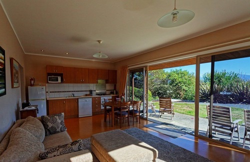Ruby Bay Ski Chalet | Clayridge Cotttages situated above Ruby Bay, amazing mountain & sea views