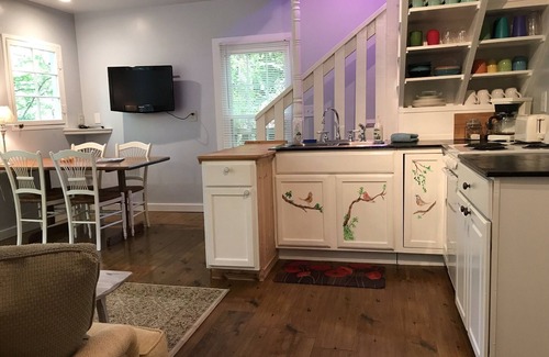 Barnardsville House | Clean cabin on beautiful property.