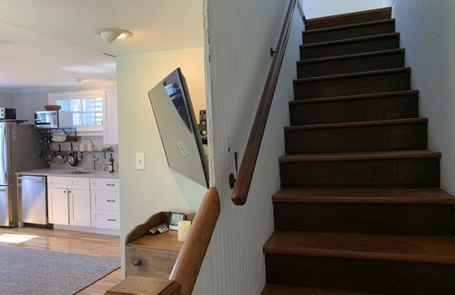East Carrollton House | Clean/no smells. Seven blocks to antique New Orleans street car to Quarter.
