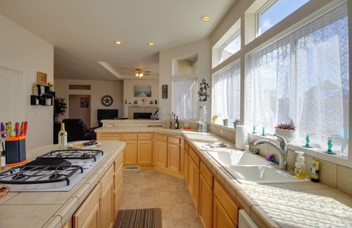 Clear Lake House | Clearlake Oaks Home w/Game Room, Dock & Deck