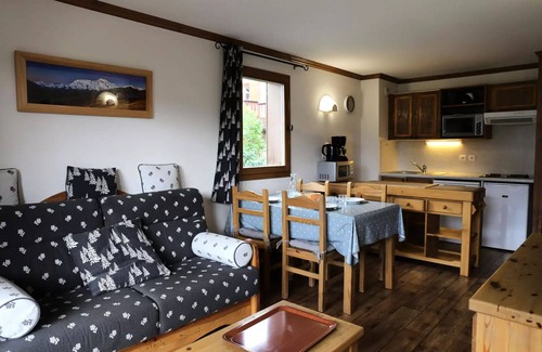 Aussois Apartment | CLOS09 Geräumige Wohnung für 6 Personen mit schönem Bergblick
