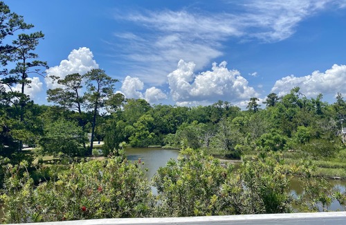Saint Simons Heights House | Close to Beach! Free Golf Cart!