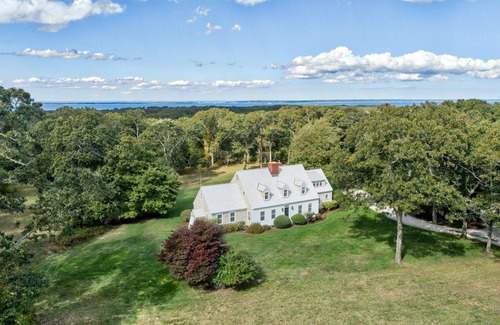 Vineyard Haven House | Close to Lambert's Cove Beach. Pastoral setting. Elegant farmhouse & guest house