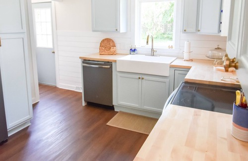 Lake Geneva Cottage | Close to Town + Beach | Lovingly Updated Historic Pemberley Cottage