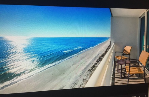 Cherry Grove Beach Condo | club wyndham towers on the grove 2 bedroom deluxe oceanfront