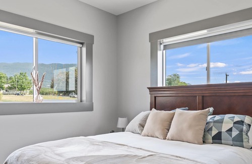 Vernon Apartment | Coach house overlooking cherry and apple orchards.