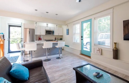 Kennebunk Condo | Coastal Elegance in Historic Dock Sq Breath Again