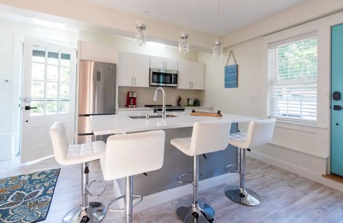 Kennebunk Condo | Coastal Elegance in Historic Dock Sq Breath Again