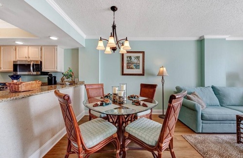 Arcadian Shores Condo | Coastal Luxury Escape! Amazing Ocean Views!