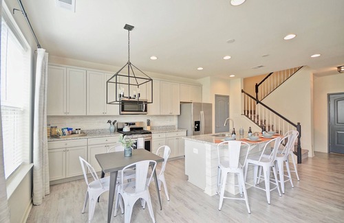 Millville House | Coastal Style 3 Bed, 2.5 Bath Townhouse in Bishop's Landing Community! Pet Friendly! Wifi Available, Pool, Playground, Tennis, Fitness Center, Shuttle Service!