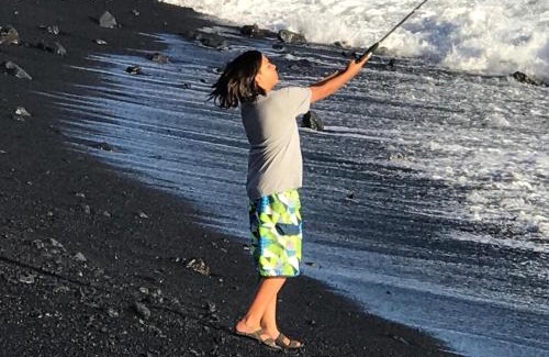 Kehena House | Coconut Palms Vacation Rental near lava fields and beaches