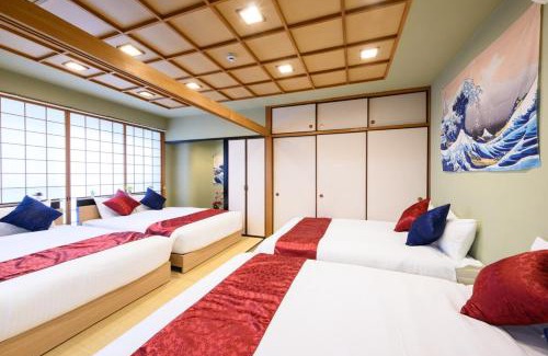 Hiroshima City Centre Apartment | COCOSTAY ユートピア十日市#201 Grate location 平和記念公園まで徒歩5分 電停まで徒歩1分 広々12名宿泊可能