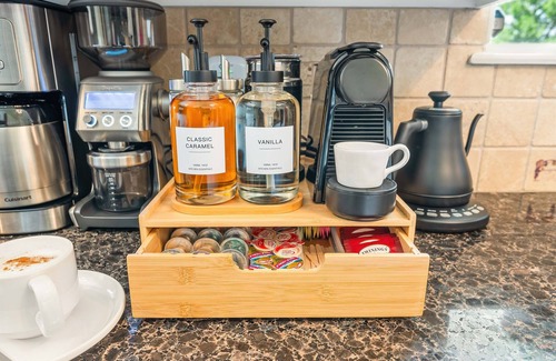 Littleton House | Coffee Cup Cottage - Coffee-Themed Family Home w/Fire Pit & Backyard
