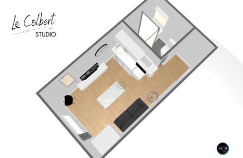 Cathedrale Apartment | "Colbert Studio" Cœur de Ville - Cathédrale Saint Gatien