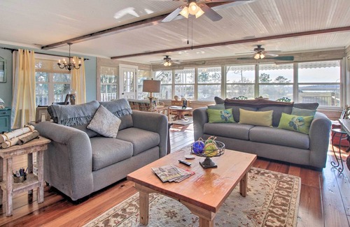 Midway Apartment | Colonel's Island Apartment w/ Dock!