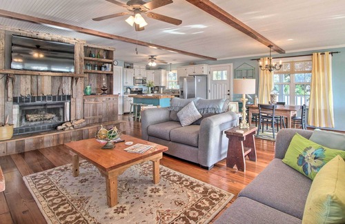 Midway Apartment | Colonel's Island Apartment w/ Dock!