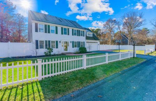 East Falmouth House | Colonial Vacation Home w Private Pool fire pit and spacious backyard