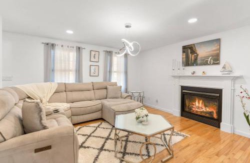 East Falmouth House | Colonial Vacation Home w Private Pool fire pit and spacious backyard