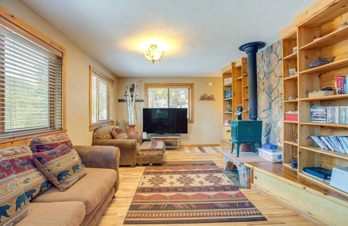 Saint Mary's Cabin | Colorado Cabin w/ Deck, Fire Pit & Mountain Views!