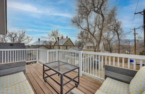 Central Colorado Springs House | Colorado Springs Home Balcony with Mountain Views!