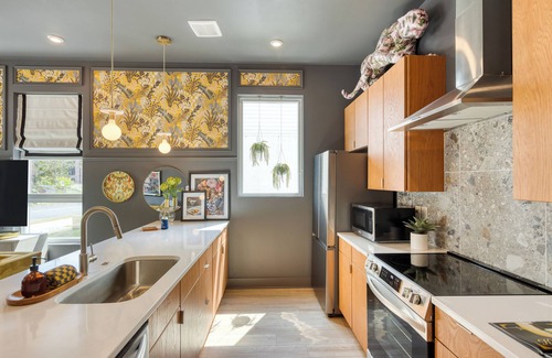 Talbot's Corner House | Colorful 4BR w/Artful Design, Dining & Easy Access to Broadway | Bloom House
