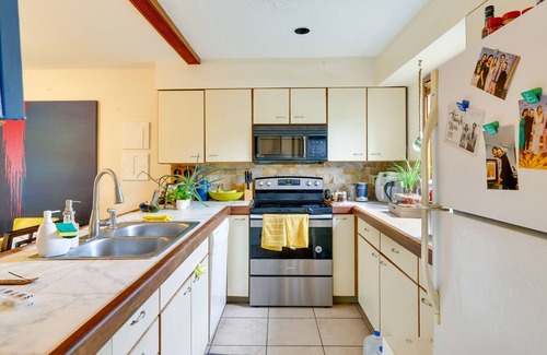 East Stroudsburg House | Colorful East Stroudsburg Townhome - Pets Welcome!