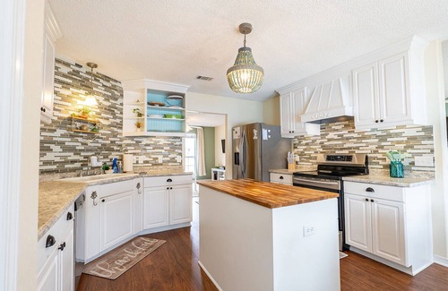 Pensacola House | Come live the beach life and enjoy the private pool and hot tub.