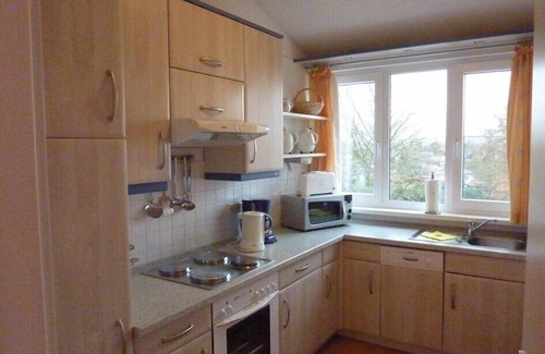 Alt Gaarz Condo | Comfort apartment with lake view, balcony, beach and. close to shopping, quiet, WiFi