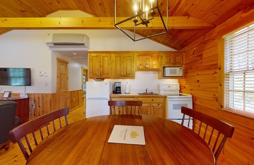 Northport Cabin | Comfort meets adventure in this dog-friendly cabin w/fireplace, kitchen & more