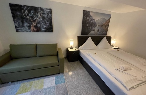 Oberstdorf Apartment | Comfortable Apartment Froschkönig with own entrance and terrace