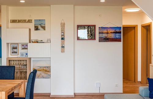 Fahretoft Apartment | Comfortable apartment with balcony and wonderful view.