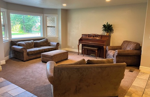 Cedar City House | Comfortable family home with huge backyard in quiet neighborhood in Cedar City.