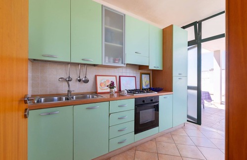 San Foca House | Comfortable house with large terrace for outdoor dining in San Foca just 100 meters from the sea