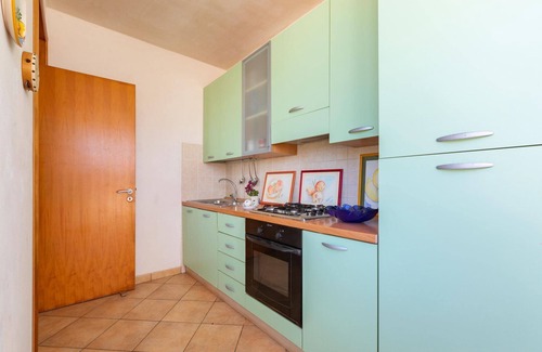 San Foca House | Comfortable house with large terrace for outdoor dining in San Foca just 100 meters from the sea