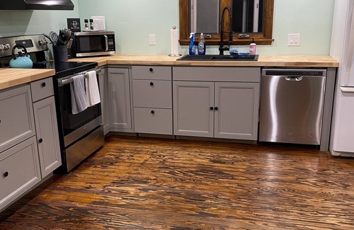 Orrington House | Comfortable lakefront house with hot tub