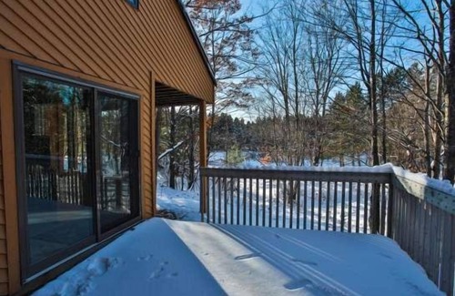Harbor Springs Condo | Comfy 2 Bedroom, 2 Bath Condo #110 @ Trout Creek, Kitchen, Fireplace-By Heated Pools, Hiking Trails.