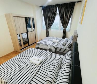 Kuching Apartment | Comfy Homestay Riverview Riverine Diamond Kuching