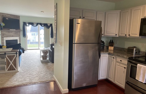 Laconia Condo | Comfy lake condo, great location to swim, boat, hike, ski & more!